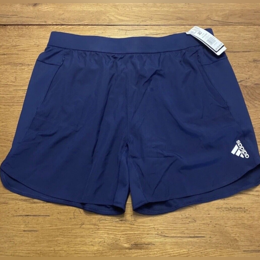 🛍Adidas Navy Blue Athletic Shorts 2XLT